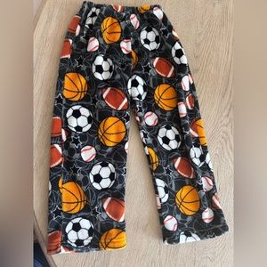 Children’s fuzzy pajamas pants